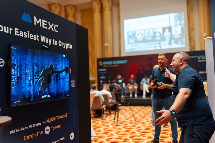 The Nexa Team at the WAIB Summit, Monte Carlo 2025 10