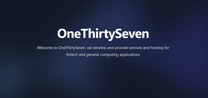 OneThirtySeven