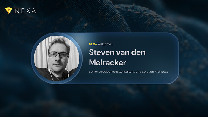 Nexa Welcomes Senior Development Consultant and Solution Architect Steven van den Meiracker