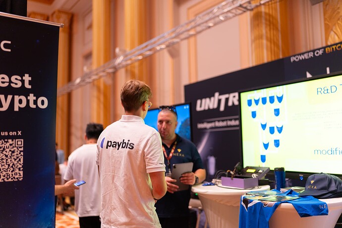 The Nexa Team at the WAIB Summit, Monte Carlo 2025 9