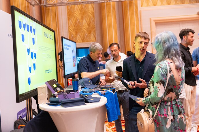 The Nexa Team at the WAIB Summit, Monte Carlo 2025 13
