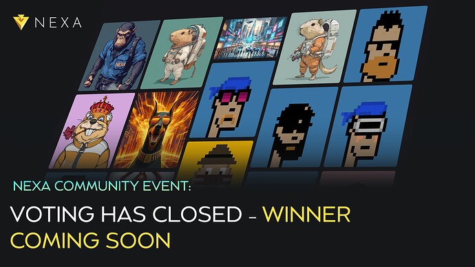 Nexa Community Event: Voting Has Closed – Winner Coming Soon