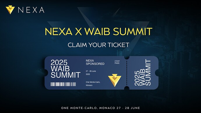 Nexa x WAIB Summit: Claim Your Ticket