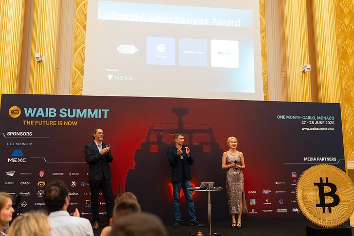 The Nexa Team at the WAIB Summit, Monte Carlo 2025 23