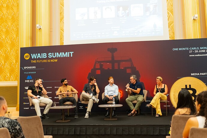 The Nexa Team at the WAIB Summit, Monte Carlo 2025 22