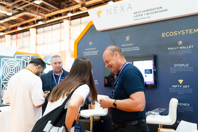 Nexa Sponsoring at Bitcoin MENA 2025 in Abu Dhabi, UAE | Photo-11
