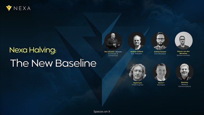 Nexa Halving: The New Baseline