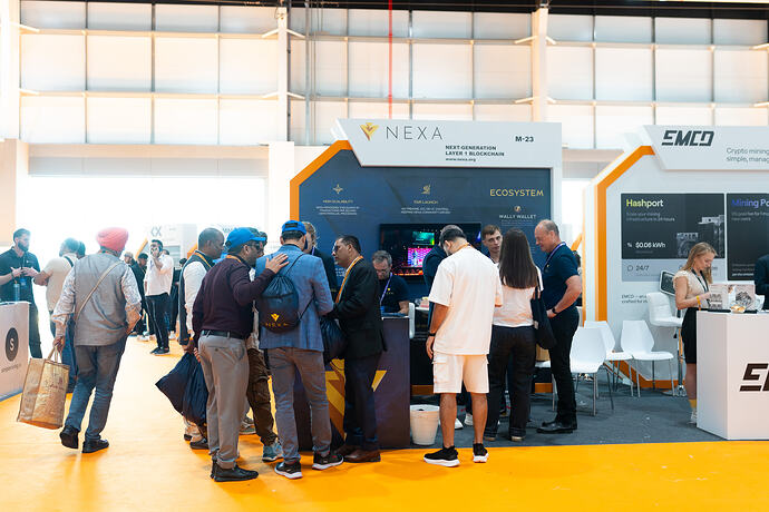 Nexa Sponsoring at Bitcoin MENA 2025 in Abu Dhabi, UAE | Photo-1