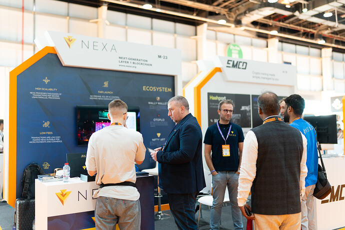 Nexa Sponsoring at Bitcoin MENA 2025 in Abu Dhabi, UAE | Photo-16
