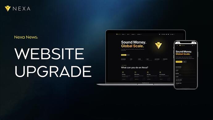 Nexa News: Website Upgrade