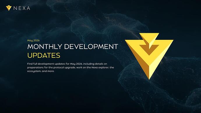 Monthly Development Updates: May 2026