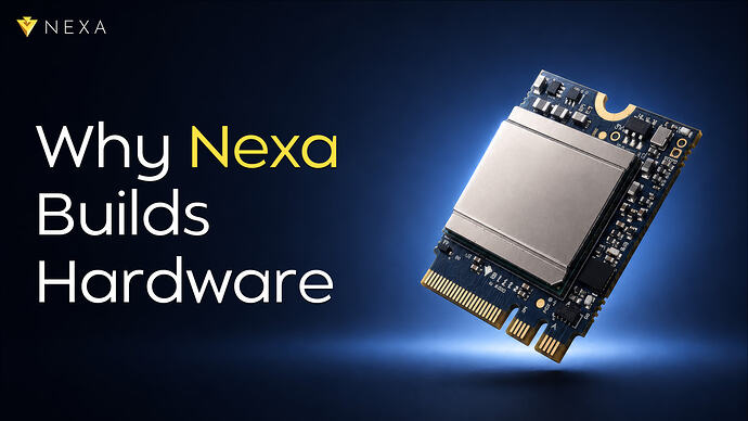 Why Nexa Builds Hardware
