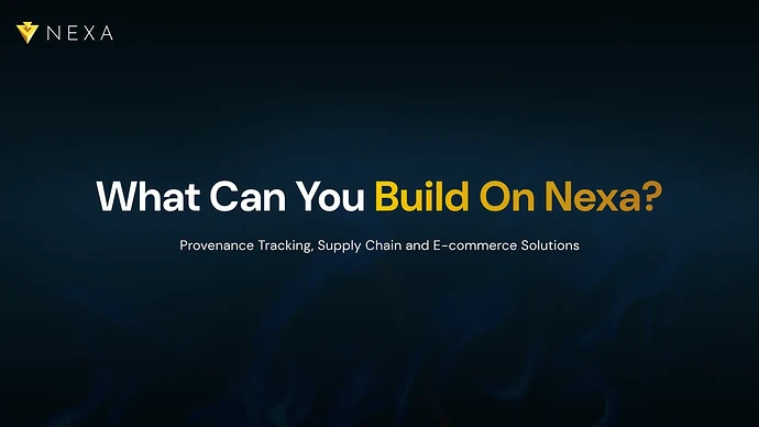 What can you build on Nexa? Part 1