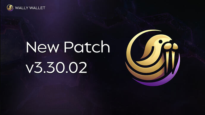 Wally Wallet: New Patch 3.30.02