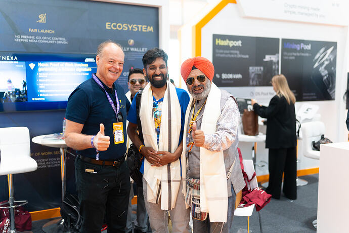 Nexa Sponsoring at Bitcoin MENA 2025 in Abu Dhabi, UAE | Photo-15