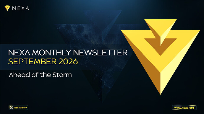 Nexa Monthly Newsletter September 2026: Ahead of the Storm