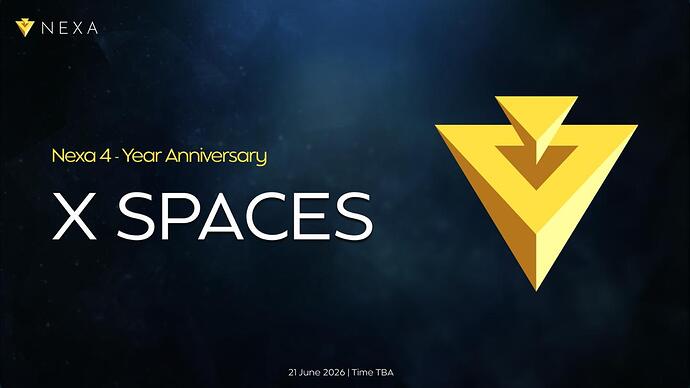 Nexa 4-Year Anniversary X Spaces