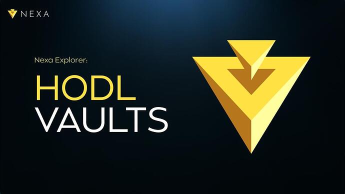 Nexa Explorer: HODL Vaults