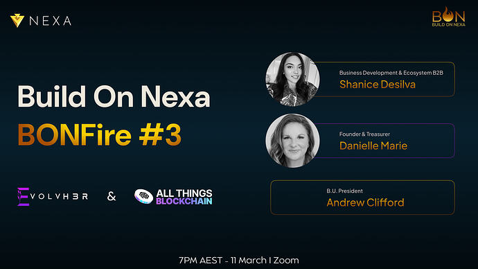 Build On Nexa: BONFire #3 Making Crypto Accessible